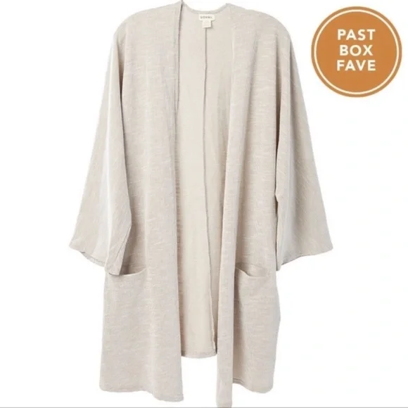 DONNI Ribbed Cardigan - Picture 1 of 12